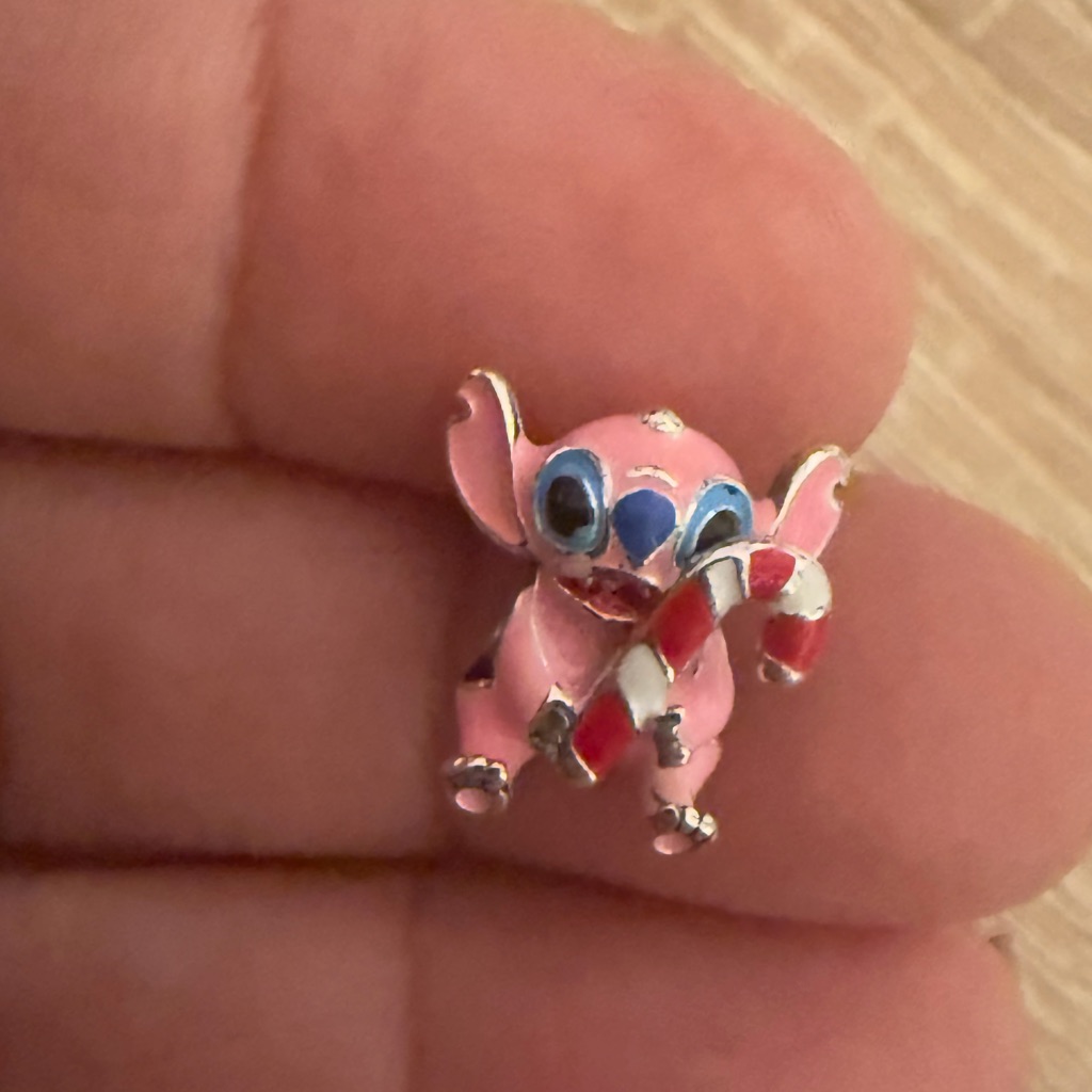Charming Pink And Red Elephant Jewelry Toy